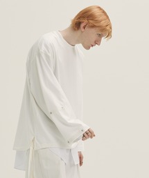 AIMNAIM | CYLINDER SLEEVE PULLOVER(Tシャツ/カットソー)