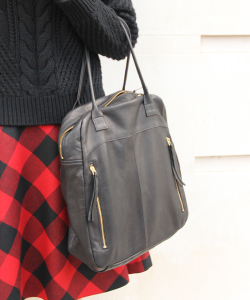 United Arrows ユナイテッドアローズ の Naterra ナテラ ジップ トートバッグ トートバッグ Wear