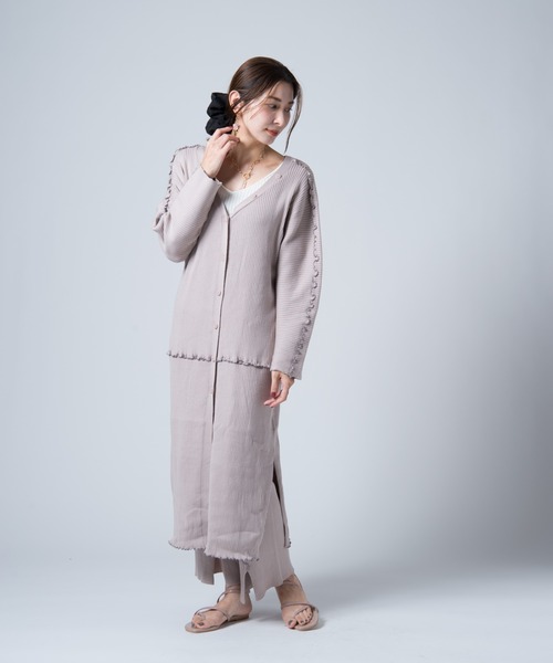 Silly Knit Set シリーニットセットアップ セットアップ Laymee レイミー のファッション通販 Zozotown