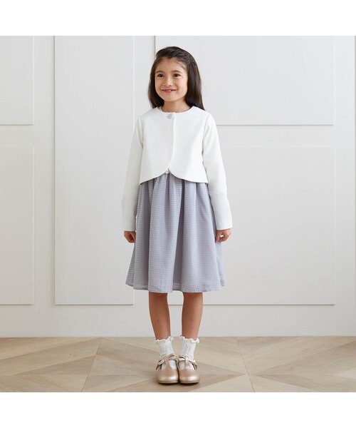 【散売OK】après les cours ボレロ・スカート（120cm） apres les coursセレモニーワンピース＆ボレロ2点セット 120cm