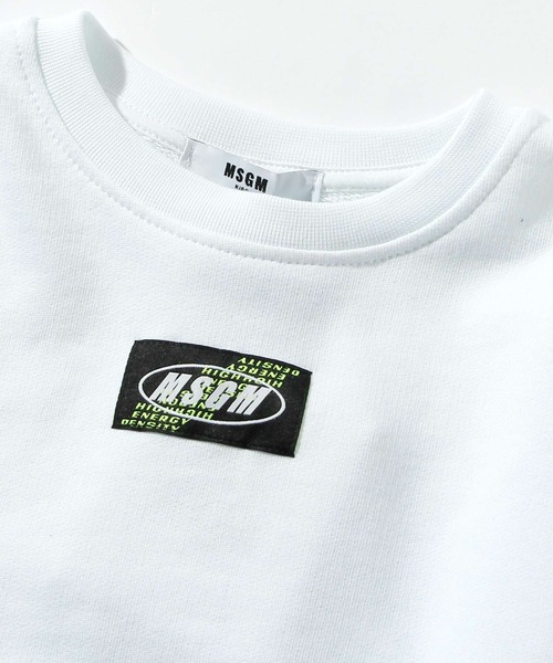 MSGM(エムエスジーエム)の「MSGM(エムエスジーエム)Kids & Junior プリントスウェット(スウェット・キッズ・ブラック/ホワイト・14Y/8Y/10Y/12Y/4Y)」の5枚目の写真