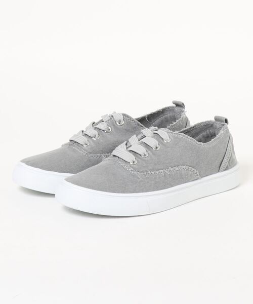 byあしながおじさん（バイアシナガオジサン）の「やわらかウォッシュドスニーカー/byあしながおじさん（スニーカー・レディース・ベージュ/ブラック/ライトグレー/ライトグリーン・L/LL/S/M）」の15枚目の写真