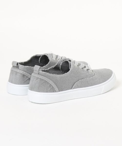 byあしながおじさん（バイアシナガオジサン）の「やわらかウォッシュドスニーカー/byあしながおじさん（スニーカー・レディース・ベージュ/ブラック/ライトグレー/ライトグリーン・L/LL/S/M）」の16枚目の写真