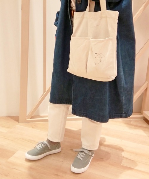 byあしながおじさん（バイアシナガオジサン）の「やわらかウォッシュドスニーカー/byあしながおじさん（スニーカー・レディース・ベージュ/ブラック/ライトグレー/ライトグリーン・L/LL/S/M）」の20枚目の写真