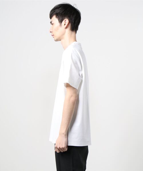 ATTACHMENT（アタッチメント）の「PONTE JERSEY TECHNICAL T-SHIRT S/S（Tシャツ/カットソー・メンズ・ホワイト/ブラック/ダークグリーン・1/2/3/4）」の13枚目の写真