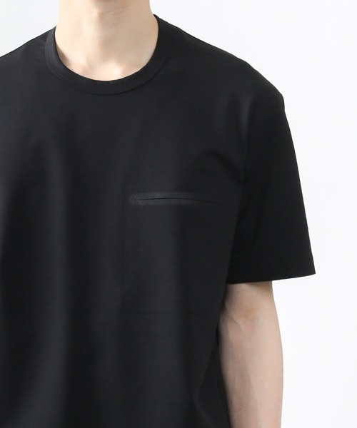 ATTACHMENT（アタッチメント）の「PONTE JERSEY TECHNICAL T-SHIRT S/S（Tシャツ/カットソー・メンズ・ホワイト/ブラック/ダークグリーン・1/2/3/4）」の15枚目の写真