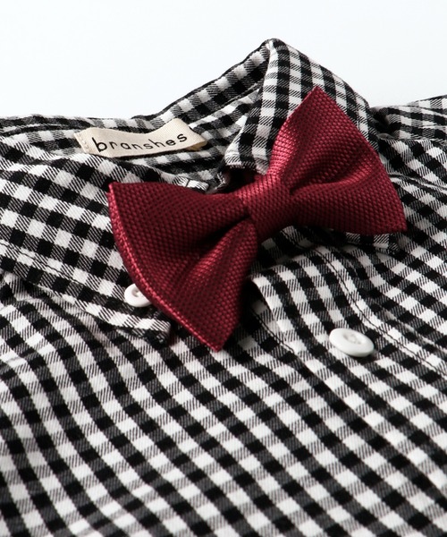 BRANSHES(ブランシェス)の「【キメ服】蝶ネクタイ(ネクタイ・キッズ・ブラック/レッド/カラフル・F)」の6枚目の写真
