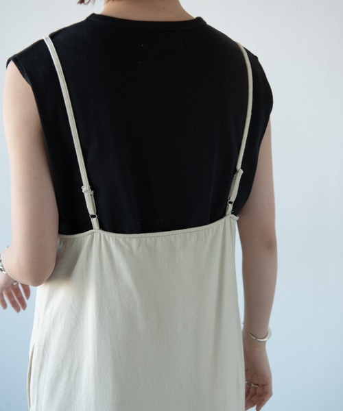 Aunt Marie's(アントマリーズ)の「マーメイドフレアキャミワンピース(ワンピース・レディース・ブラック/ネイビー/アイボリー・FREE)」の9枚目の写真