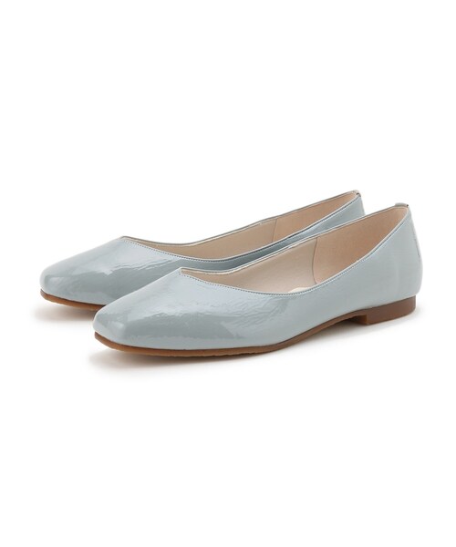 grove(グローブ)の「【新カラー追加】やわここち(R)Vカットスクエアパンプス(パンプス・レディース・サックスブルー/ベージュ/ブラック/アイボリー/ガンメタ/ダークブラウン/ブラック系3・20/25/30/35/50/40/45)」の21枚目の写真