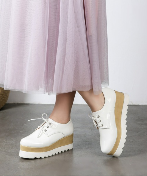 シューズ ドレスシューズ 厚底ダブルソール レースアップマニッシュシューズ1853 Km591uuvi2 レディースファッション Esquelles Org シューズ ドレスシューズ 厚底ダブルソール レースアップマニッシュシューズ1853 Km591uuvi2 レディースファッション Esquelles Org