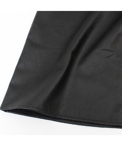 MODE ROBE（モードローブ）の「フェイクレザージャンパースカート（ジャンパースカート・レディース・アイボリー/ブラック・FREE）」の22枚目の写真