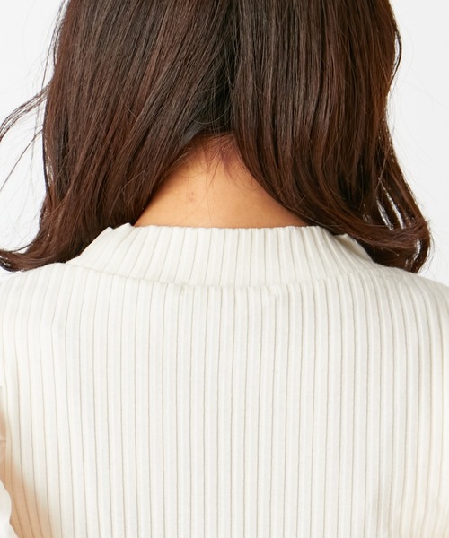 Chico（チコ）の「パワショルテレコトップス（Tシャツ/カットソー・レディース・アイボリー/ブラック・FREE）」の15枚目の写真