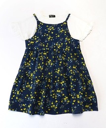 COMME CA ISM（コムサイズム）の「フラワープリント セットワンピース（ワンピース・キッズ）」
