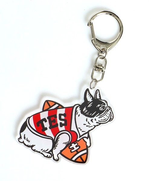 The Endless Summer（エンドレスサマー）の「TES BUHI KEY HOLDER / キーホルダー（キーホルダー・メンズ・ホワイト/ブラック/ネイビー/ブラウン/A/その他4/その他3/その他2/その他1/その他6/その他5/その他7/その他9/その他8/その他10/オフホワイト/ブルー/B/G/I/E/F/グリーン/H/チャコール/ロイヤルブルー/C/D/レッド/オレンジ/パープル/ラベンダー/ダークブラウン/パープル系その他/パープル系その他2/ワイン/ライラック/ターコイズブルー/バイオレット/ライトグレー/グレー/アイボリー・FREE）」の15枚目の写真