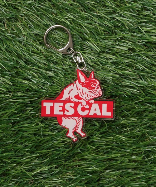 The Endless Summer（エンドレスサマー）の「TES BUHI KEY HOLDER / キーホルダー（キーホルダー・メンズ・ホワイト/ブラック/ネイビー/ブラウン/A/その他4/その他3/その他2/その他1/その他6/その他5/その他7/その他9/その他8/その他10/オフホワイト/ブルー/B/G/I/E/F/グリーン/H/チャコール/ロイヤルブルー/C/D/レッド/オレンジ/パープル/ラベンダー/ダークブラウン/パープル系その他/パープル系その他2/ワイン/ライラック/ターコイズブルー/バイオレット/ライトグレー/グレー/アイボリー・FREE）」の6枚目の写真