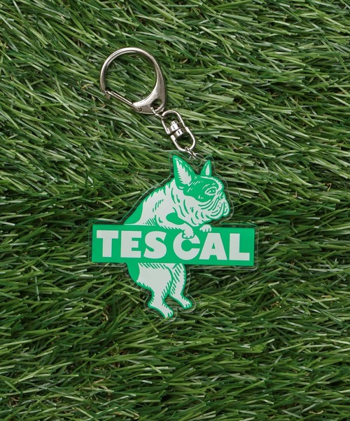 The Endless Summer（エンドレスサマー）の「TES BUHI KEY HOLDER / キーホルダー（キーホルダー・メンズ・ホワイト/ブラック/ネイビー/ブラウン/A/その他4/その他3/その他2/その他1/その他6/その他5/その他7/その他9/その他8/その他10/オフホワイト/ブルー/B/G/I/E/F/グリーン/H/チャコール/ロイヤルブルー/C/D/レッド/オレンジ/パープル/ラベンダー/ダークブラウン/パープル系その他/パープル系その他2/ワイン/ライラック/ターコイズブルー/バイオレット/ライトグレー/グレー/アイボリー・FREE）」の5枚目の写真