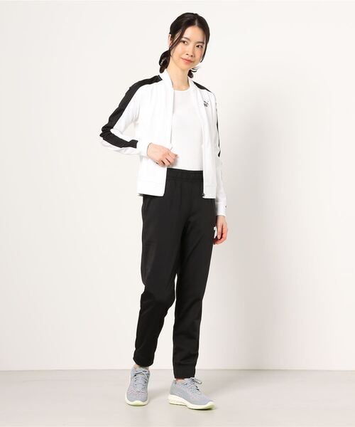 PUMA（プーマ）の「【別注】プーマ PUMA BASEBALL トレーニングスーツ 限定コラボ（ジャージ・レディース・ブラック×ブラック/ホワイト×ブラック・L/S/M/XL）」の2枚目の写真