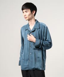 Uncut Bound | ritrovo(リトロボ)パイピングサテンシャツ(シャツ/ブラウス)