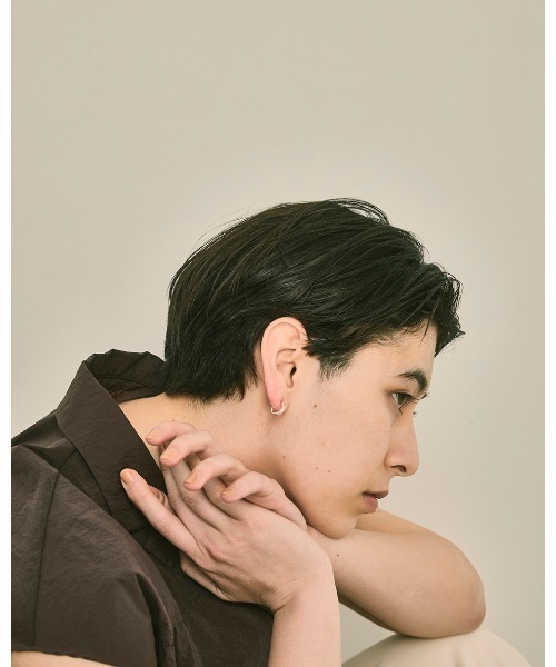 TODAYFUL（トゥデイフル）の「Compact Hoop Pierce (Silver925)（ピアス（両耳用）・レディース・シルバー/ゴールド・FREE）」の5枚目の写真