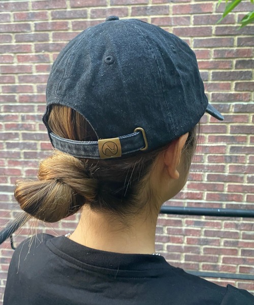 newhattan(ニューハッタン)の「【newhattan】ニューハッタン キャップ STONE WASHED TWILL CAP(キャップ・レディース・ベージュ系/サックスブルー/モーブ系/ブルーグレー/オレンジ/ミント/スモークピンク/グリーン系その他/グリーン系その他2/ライラック/ダークブラウン/ベージュ系1/チャコールグレー/ブラック/ブラック系/ダークブルー/ライトブルー/ダークグリーン/オリーブ/グレー/カーキ/ホワイト/ネイビー/ラベンダー/その他/ライム/レッド系その他/グリーン系/カーキ系/サンドベージュ/ブラック系1/ブルー系・FREE)」の5枚目の写真