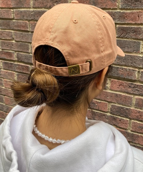 newhattan(ニューハッタン)の「【newhattan】ニューハッタン キャップ STONE WASHED TWILL CAP(キャップ・レディース・ベージュ系/サックスブルー/モーブ系/ブルーグレー/オレンジ/ミント/スモークピンク/グリーン系その他/グリーン系その他2/ライラック/ダークブラウン/ベージュ系1/チャコールグレー/ブラック/ブラック系/ダークブルー/ライトブルー/ダークグリーン/オリーブ/グレー/カーキ/ホワイト/ネイビー/ラベンダー/その他/ライム/レッド系その他/グリーン系/カーキ系/サンドベージュ/ブラック系1/ブルー系・FREE)」の11枚目の写真