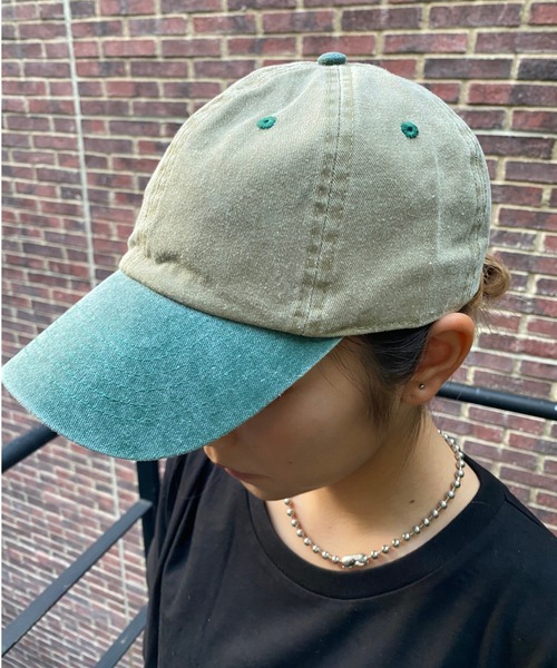 newhattan(ニューハッタン)の「【newhattan】ニューハッタン キャップ STONE WASHED TWILL CAP(キャップ・レディース・ベージュ系/サックスブルー/モーブ系/ブルーグレー/オレンジ/ミント/スモークピンク/グリーン系その他/グリーン系その他2/ライラック/ダークブラウン/ベージュ系1/チャコールグレー/ブラック/ブラック系/ダークブルー/ライトブルー/ダークグリーン/オリーブ/グレー/カーキ/ホワイト/ネイビー/ラベンダー/その他/ライム/レッド系その他/グリーン系/カーキ系/サンドベージュ/ブラック系1/ブルー系・FREE)」の20枚目の写真