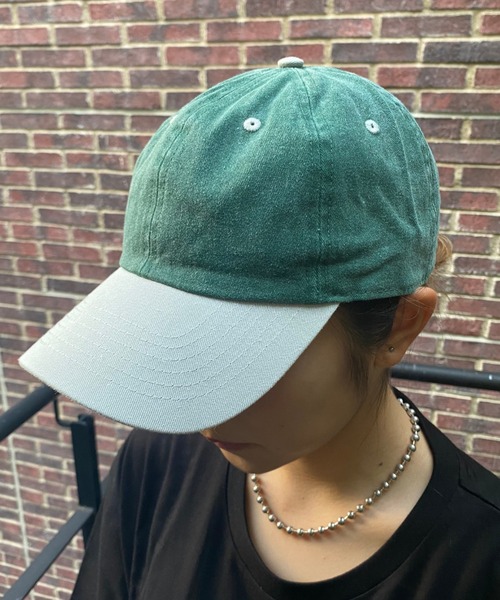 newhattan(ニューハッタン)の「【newhattan】ニューハッタン キャップ STONE WASHED TWILL CAP(キャップ・レディース・ベージュ系/サックスブルー/モーブ系/ブルーグレー/オレンジ/ミント/スモークピンク/グリーン系その他/グリーン系その他2/ライラック/ダークブラウン/ベージュ系1/チャコールグレー/ブラック/ブラック系/ダークブルー/ライトブルー/ダークグリーン/オリーブ/グレー/カーキ/ホワイト/ネイビー/ラベンダー/その他/ライム/レッド系その他/グリーン系/カーキ系/サンドベージュ/ブラック系1/ブルー系・FREE)」の21枚目の写真
