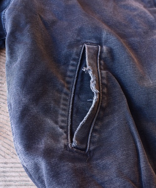 Carhartt(カーハート)の「【ヴィンテージ古着】Carhartt/カーハート ダック地 サンタフェジャケット(ブルゾン・メンズ・ネイビー・LARGE)」の15枚目の写真