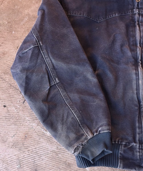 Carhartt(カーハート)の「【ヴィンテージ古着】Carhartt/カーハート ダック地 サンタフェジャケット(ブルゾン・メンズ・ネイビー・LARGE)」の7枚目の写真
