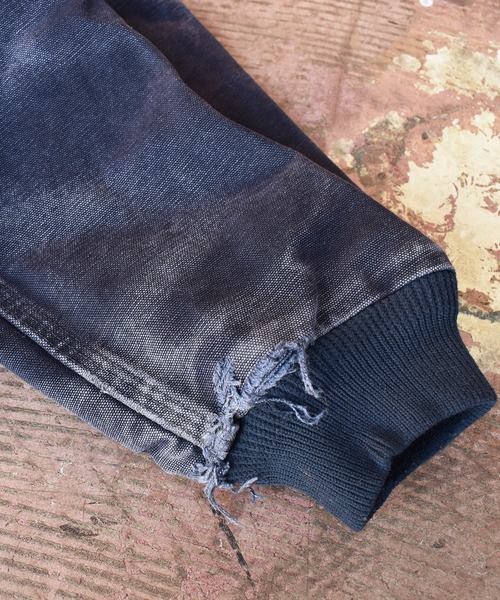 Carhartt(カーハート)の「【ヴィンテージ古着】Carhartt/カーハート ダック地 サンタフェジャケット(ブルゾン・メンズ・ネイビー・LARGE)」の3枚目の写真