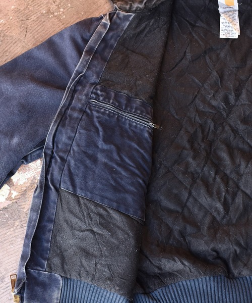 Carhartt(カーハート)の「【ヴィンテージ古着】Carhartt/カーハート ダック地 サンタフェジャケット(ブルゾン・メンズ・ネイビー・LARGE)」の13枚目の写真
