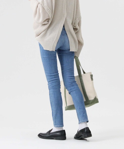 SOMETHING（サムシング）の「【SOMETHING】「COOL」 デニムスキニーパンツ（デニムパンツ・レディース・ライトインディゴブルー・25inch/26inch/27inch/28inch/29inch）」の6枚目の写真