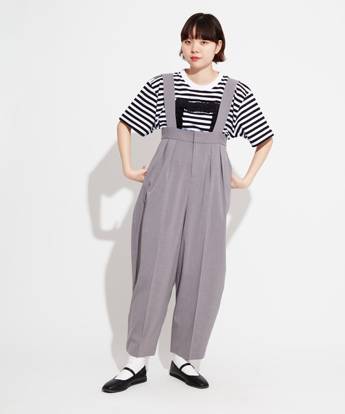 【美品】I am I in fact... BON BON タックつりパンツ 美品】I am I in fact BON BON タックつりパンツ - メルカリ