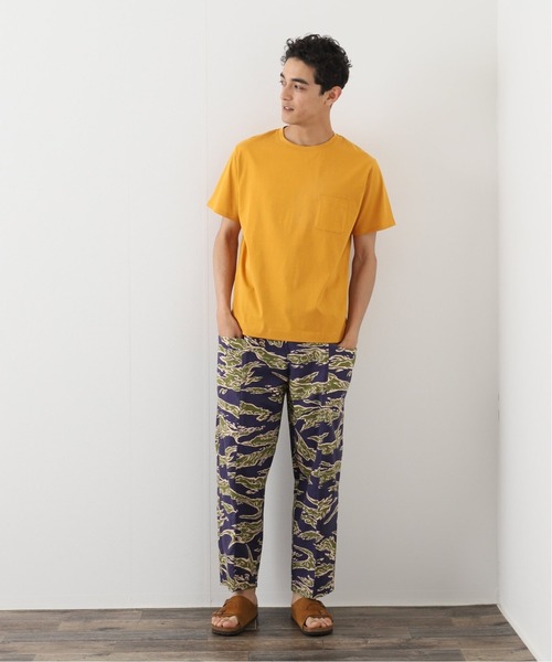 417 EDIFICE（フォーワンセブンエディフィス）の「Nano Tech シルケット クルーネック（Tシャツ/カットソー・メンズ・ホワイト/スカイブルー/ブラック/ベージュ/ブラウン/グリーン/マスタード/ピンク系その他・SMALL/MEDIUM/LARGE）」の20枚目の写真