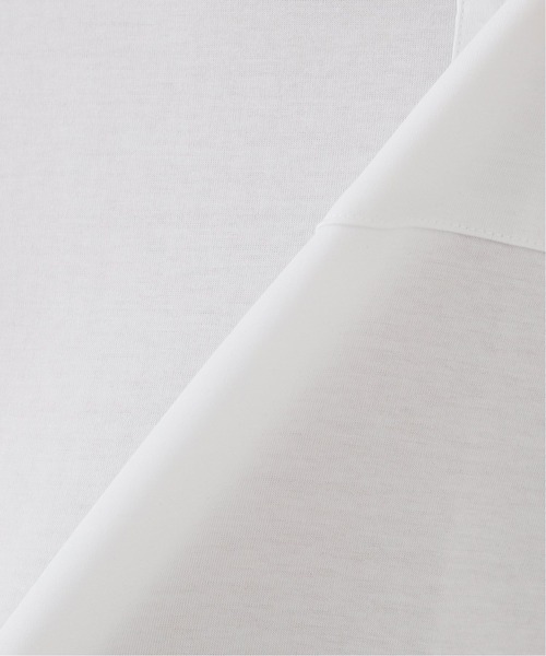 417 EDIFICE（フォーワンセブンエディフィス）の「Nano Tech シルケット クルーネック（Tシャツ/カットソー・メンズ・ホワイト/スカイブルー/ブラック/ベージュ/ブラウン/グリーン/マスタード/ピンク系その他・SMALL/MEDIUM/LARGE）」の15枚目の写真