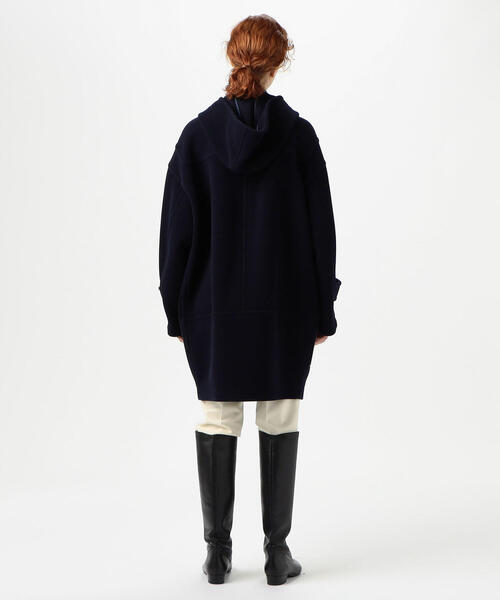 TOMORROWLAND （トゥモローランド）の「フレンチパイルカット ダッフルコート（ダッフルコート・レディース・ホワイト/ネイビー・36）」の6枚目の写真