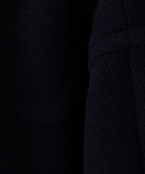 TOMORROWLAND （トゥモローランド）の「フレンチパイルカット ダッフルコート（ダッフルコート・レディース・ホワイト/ネイビー・36）」の7枚目の写真