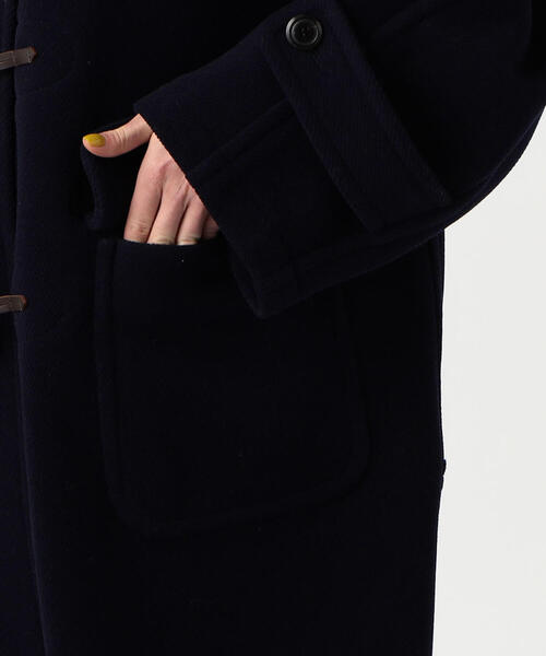 TOMORROWLAND （トゥモローランド）の「フレンチパイルカット ダッフルコート（ダッフルコート・レディース・ホワイト/ネイビー・36）」の12枚目の写真