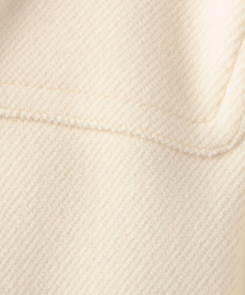 TOMORROWLAND （トゥモローランド）の「フレンチパイルカット ダッフルコート（ダッフルコート・レディース・ホワイト/ネイビー・36）」の15枚目の写真