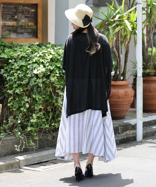 ARCANUM DESIGN（アルカナムデザイン）の「ARL ビッグリボンポケッタブルハット（ハット・レディース・ブラック/ライトグレー/ベージュ・FREE）」の13枚目の写真