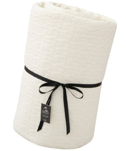 東京家具（トウキョウカグ）の「暮らしになじむ【イブル】キルティングマルチカバー/150×200㎝（ラグ/マット・レディース・アイボリー/グレー系その他・FREE）」の12枚目の写真