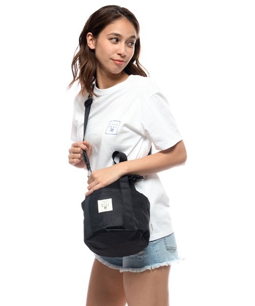 BILLABONG（ビラボン）の「BILLABONG レディース SHOULDER BAG バッグ 【2021年夏モデル】/ビラボンきんちゃくショルダーバック2way（ショルダーバッグ・レディース・ブラック/ベージュ/ラベンダー・FREE）」の5枚目の写真