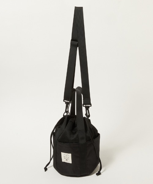 BILLABONG（ビラボン）の「BILLABONG レディース SHOULDER BAG バッグ 【2021年夏モデル】/ビラボンきんちゃくショルダーバック2way（ショルダーバッグ・レディース・ブラック/ベージュ/ラベンダー・FREE）」の6枚目の写真