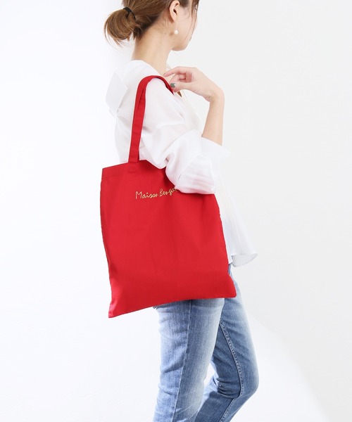 La TOTALITE(ラトータリテ)の「【MAISON BENGAL/メゾンベンガル】 ECO BAG(トートバッグ・レディース・ホワイト/ブラック/ベージュ・FREE)」の16枚目の写真