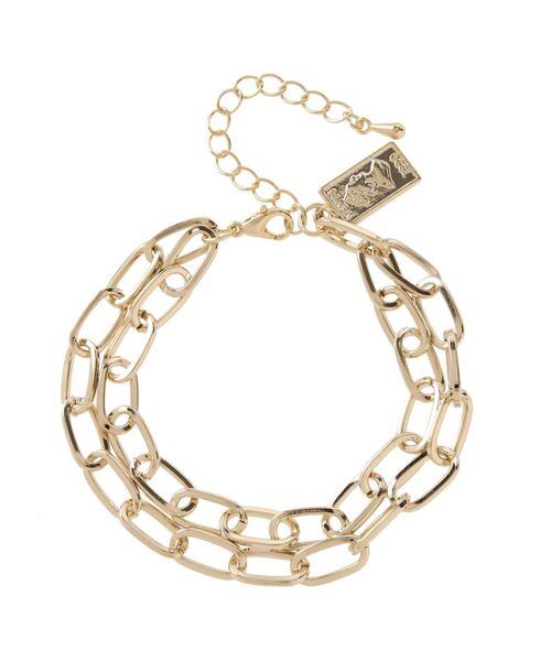 EVRIS（エヴリス）の「DOUBLE CHAIN ブレスレット（ブレスレット・レディース・シルバー/ゴールド・FREE）」の9枚目の写真