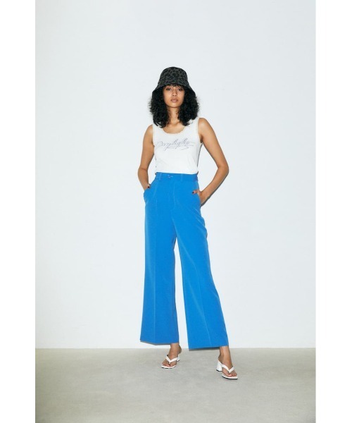 MOUSSY（マウジー）の「DAYLIGHT LACY CAMI トップス（タンクトップ・レディース・アイボリー/ブルー/ライトブラック・FREE）」の15枚目の写真