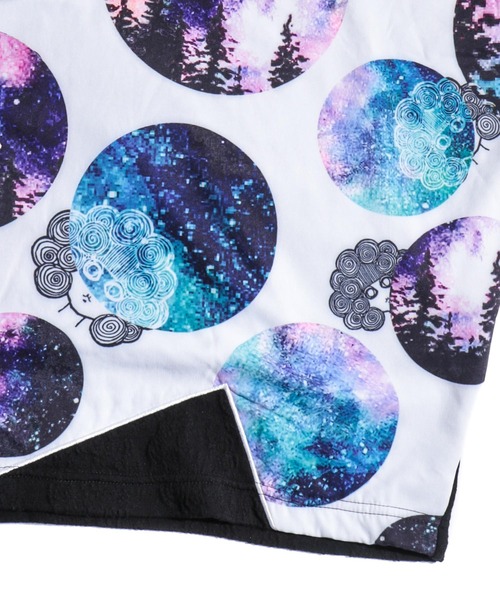 ScoLar（スカラー）の「星柄2WAYスカラージャガードカーディガン（カーディガン/ボレロ・レディース・オフホワイト/ベージュ/ブラック・M）」の18枚目の写真