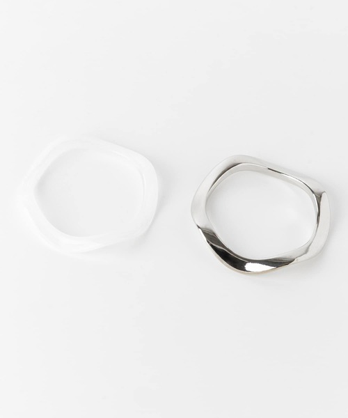 SMELLY（スメリー）の「2セットバングル（バングル/リストバンド・レディース・シルバー/ゴールド系その他・-）」の7枚目の写真