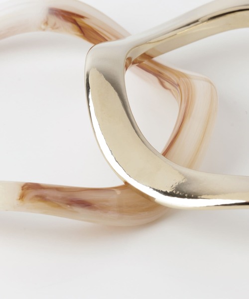 SMELLY（スメリー）の「2セットバングル（バングル/リストバンド・レディース・シルバー/ゴールド系その他・-）」の5枚目の写真