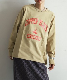 FIL DE FER | クリケットプリント　ロングスリーブTEE(Tシャツ/カットソー)